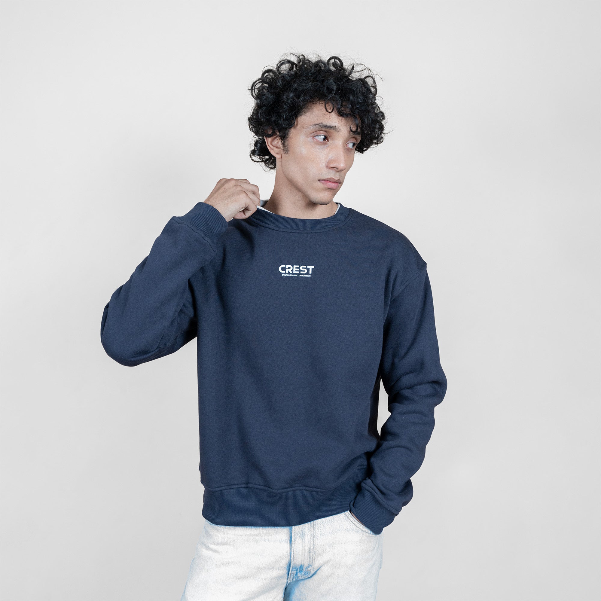 The Refined Crew Neck Sweatshirt