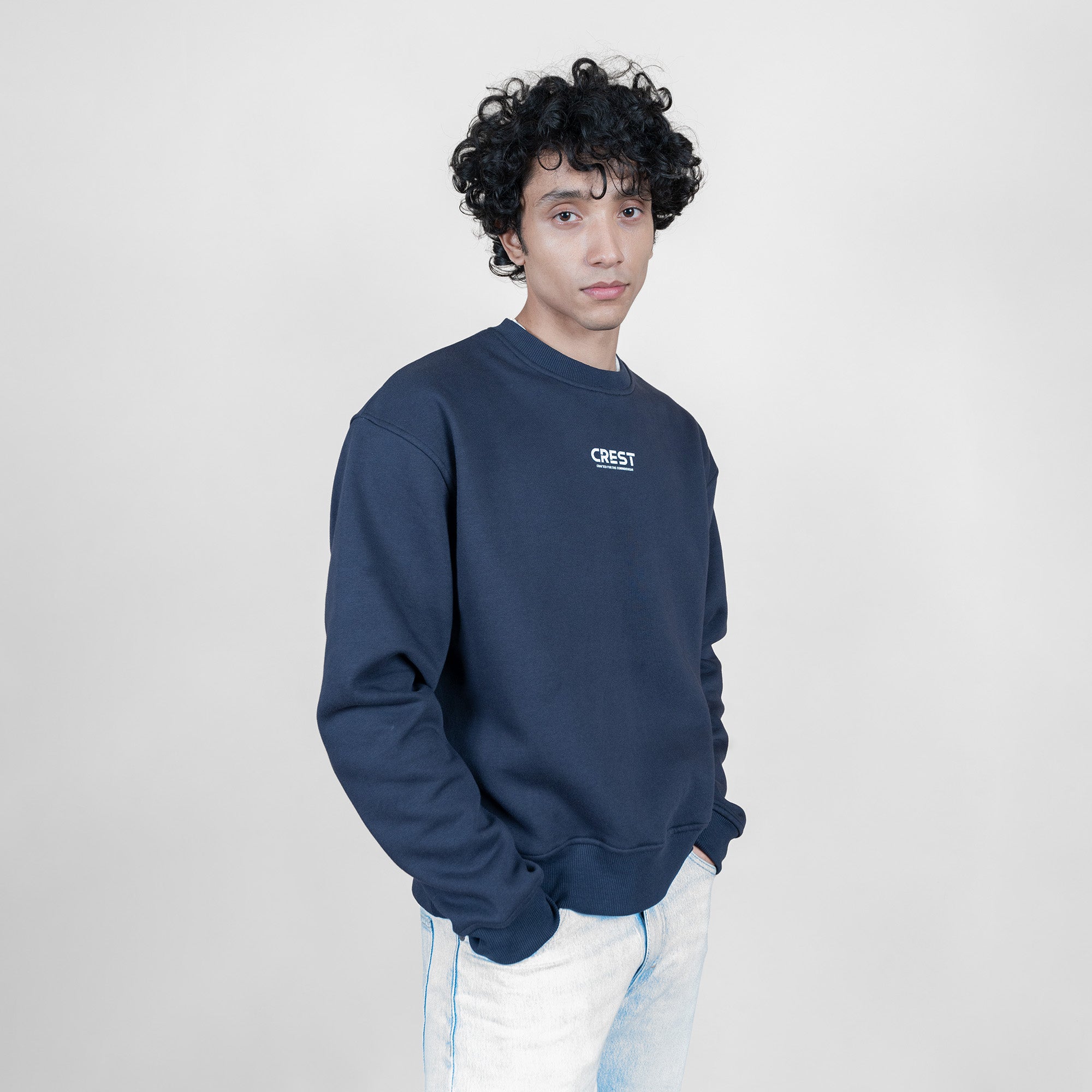 The Refined Crew Neck Sweatshirt